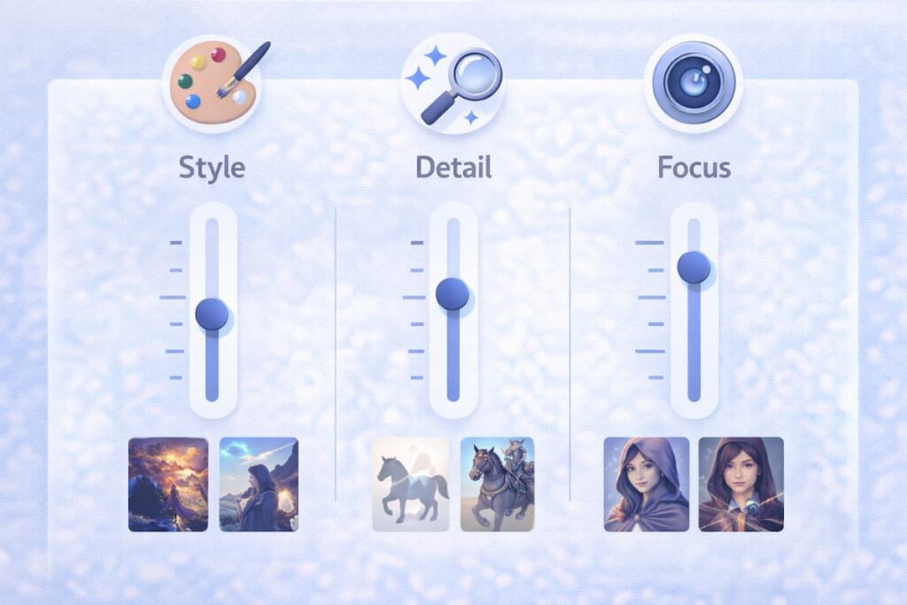 Midjourney and Leonardo AI Features